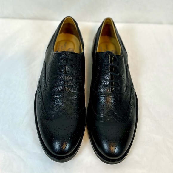 Marc Joseph New York Sullivan St Black Leather Wingtip Men’s Shoes / Size 10.5 main image 5